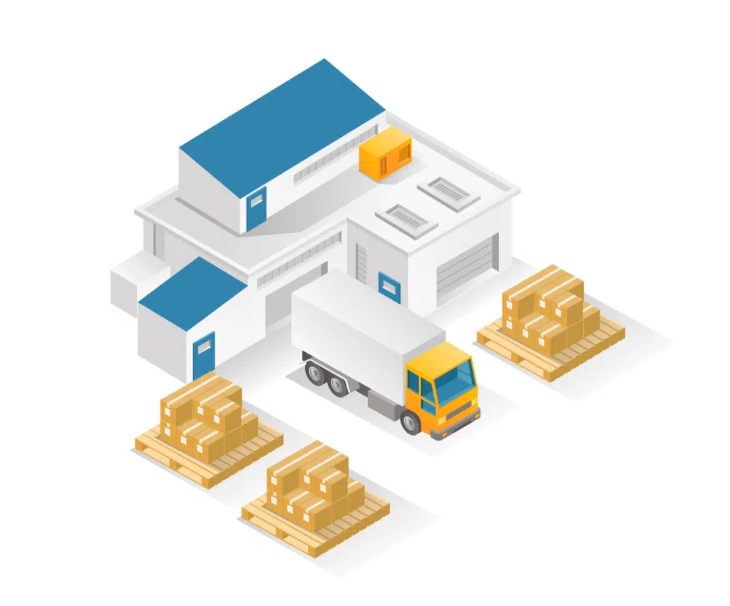 plateforme logistique industrielle